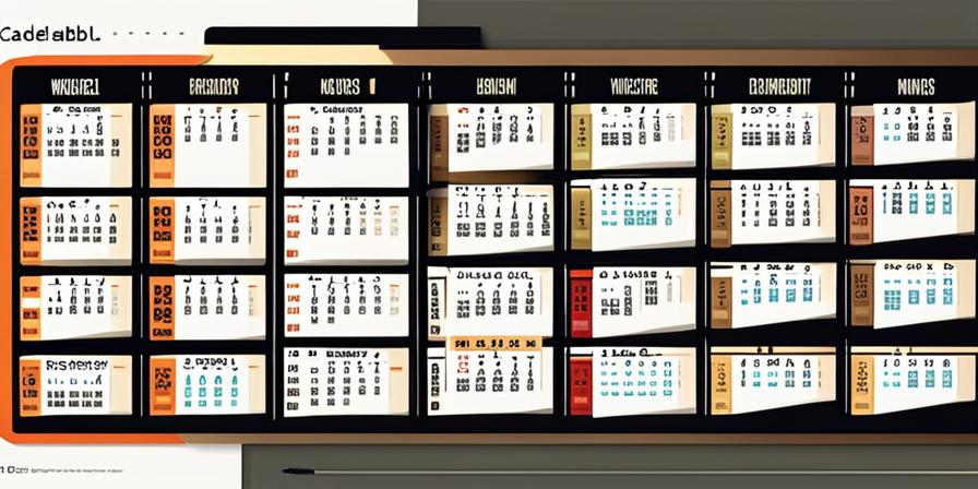 Calendario digital con bloques de tiempo flexibles