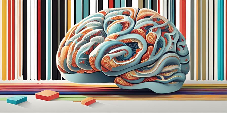 Cerebro rodeado de notas adhesivas