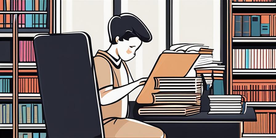 Estudiante concentrado rodeado de libros y apuntes en su escritorio
